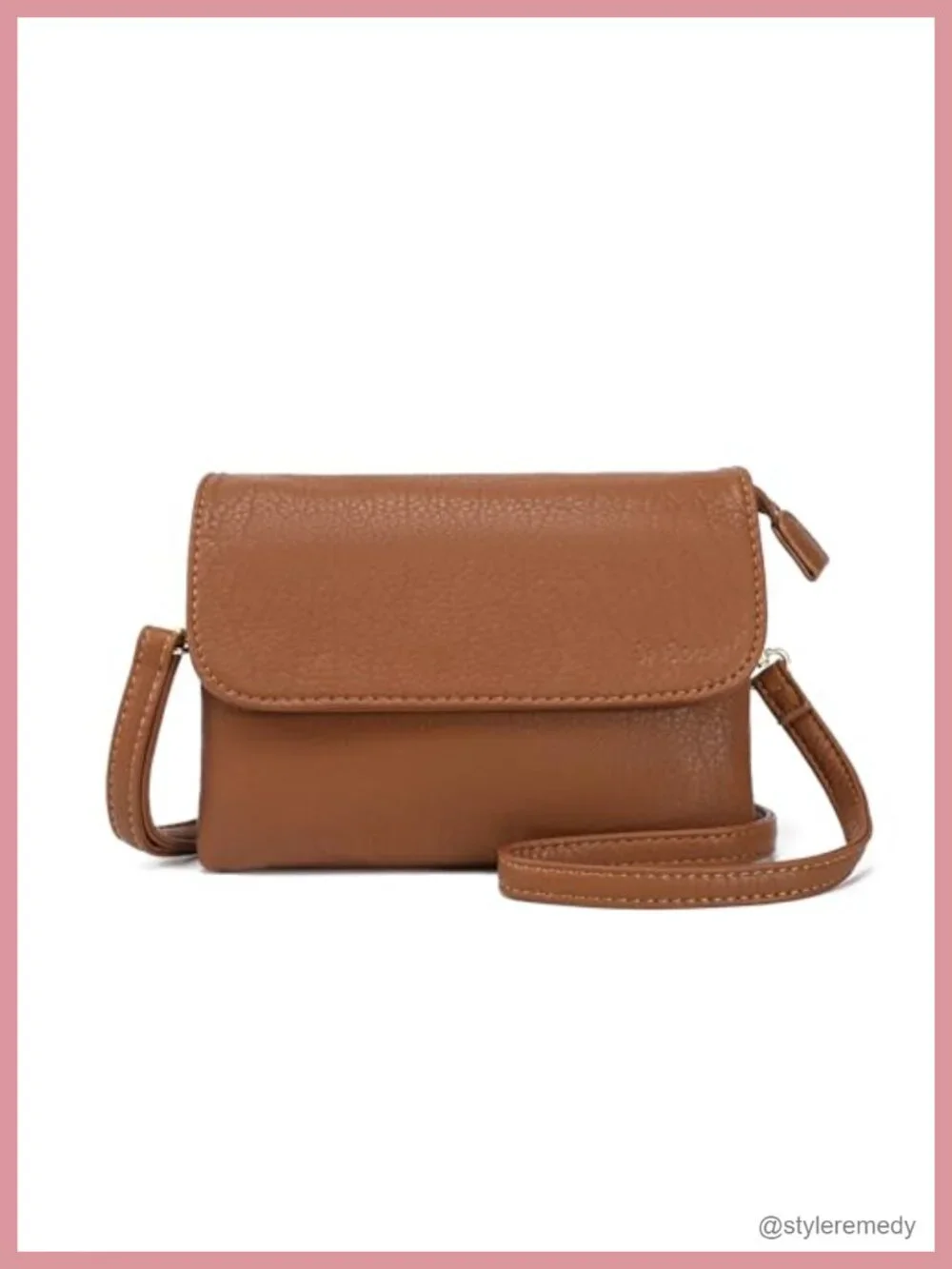 MINICAT Small Crossbody Bag Vegan Leather RFID Blocking Purse Travel